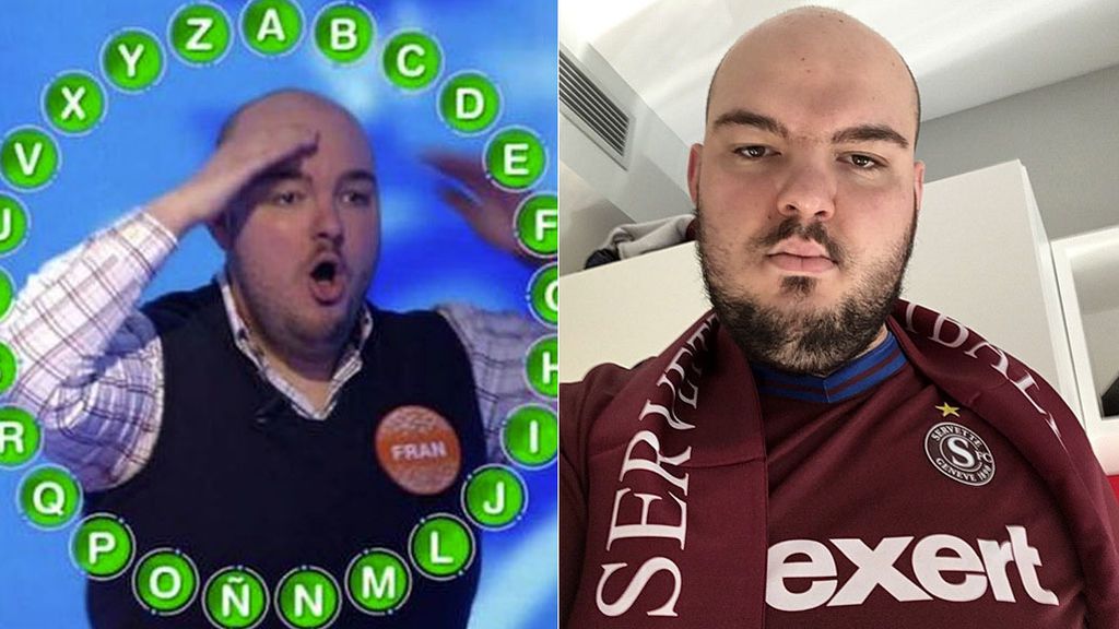 Fran de Pasapalabra y su amor por el fútbol suizo: “Ya luce la camiseta del Servette con orgullo” Fran de Pasapalabra y su amor por el fútbol suizo: “Ya luce la camiseta del Servette con orgullo”
