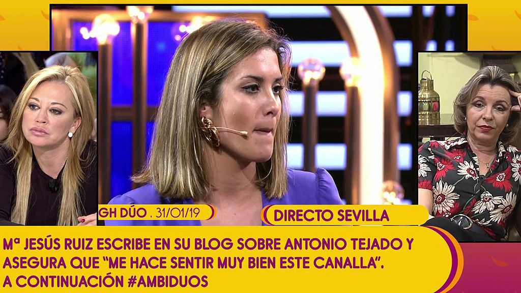 Belén Esteban: “Candela me ha dicho que está en manos de psicólogos”
