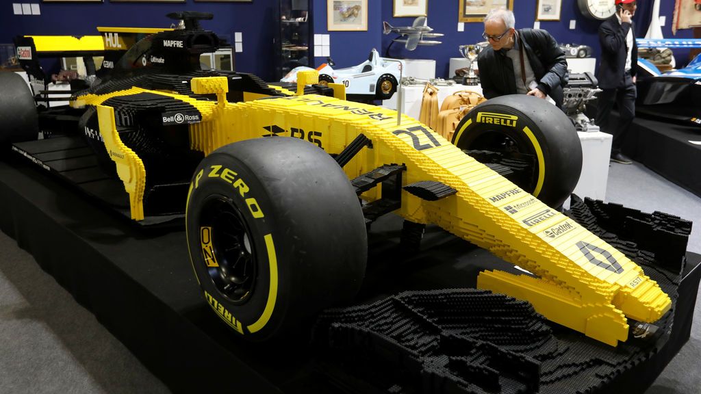 Un ‘fórmula 1’ hecho con piezas de Lego alcanza los 95.000 euros en una subasta Un ‘fórmula 1’ hecho con piezas de Lego alcanza los 95.000 euros en una subasta