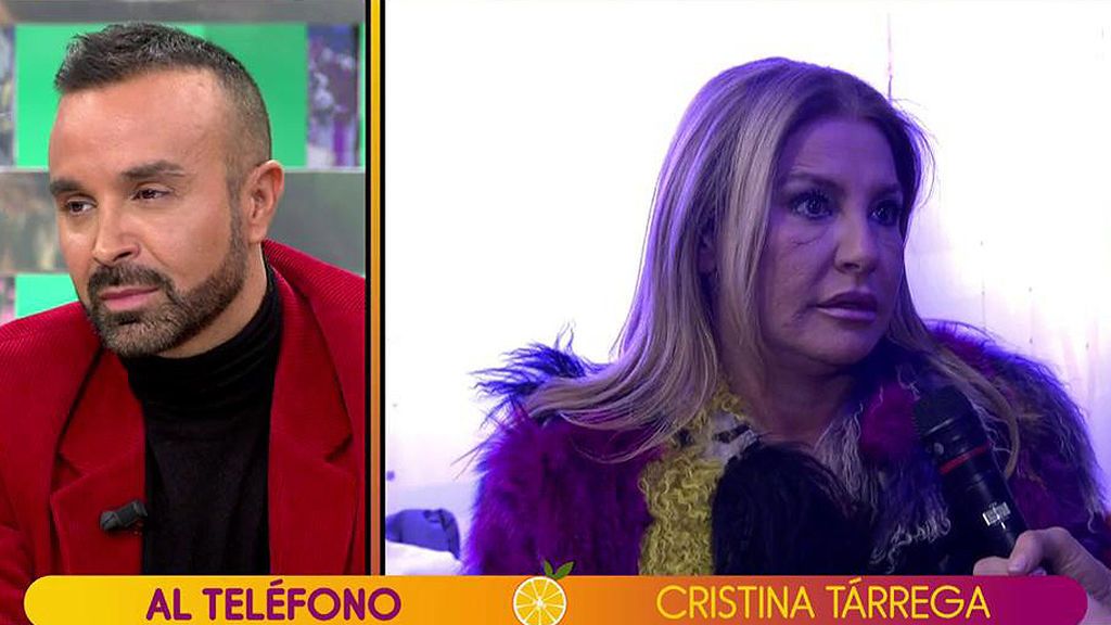 Cristina Tárrega niega sus problemas con Luis Rollán: “Es mi hermano y lo amo”