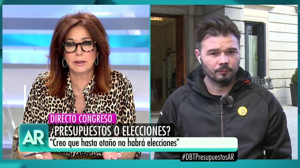 Rufián: “Iglesias nos llamó 30 segundos para figurar como salvador de la patria”