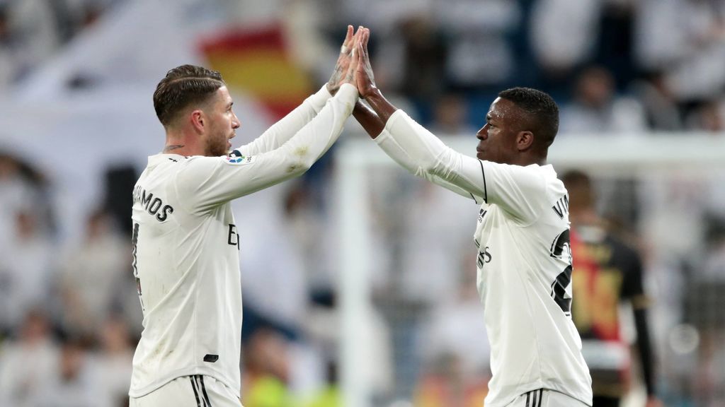 Ramos, sobre Vinicius: “No le pongáis por las nubes porque después pasa lo que pasa”