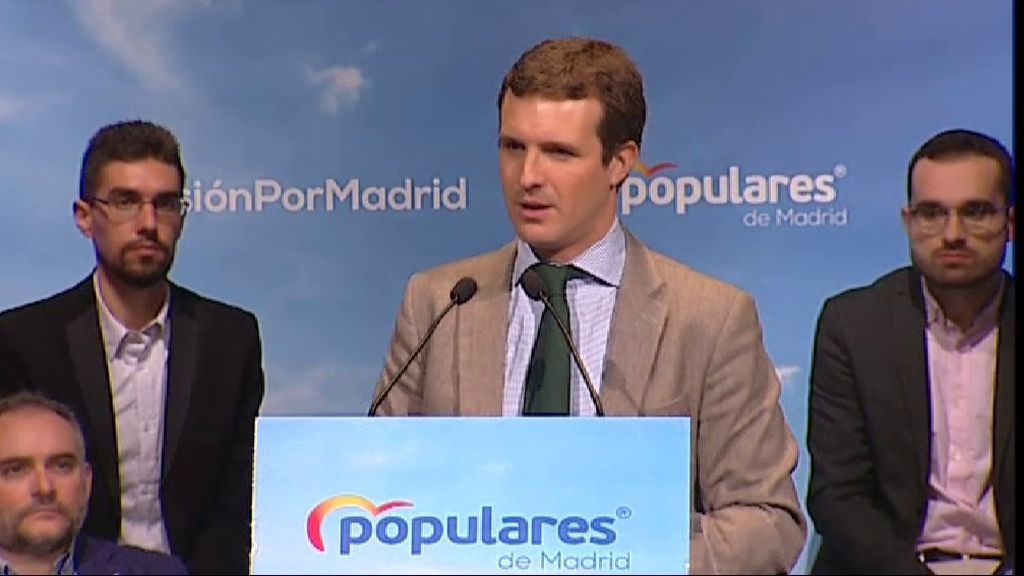 Casado, orgulloso de que el PP haya salvado a España en la economía y en la crisis territorial por tercera vez