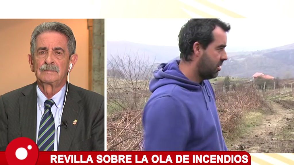 Revilla contesta al presunto pirómano de Cantabria: “Ya había sospechas sobre él”