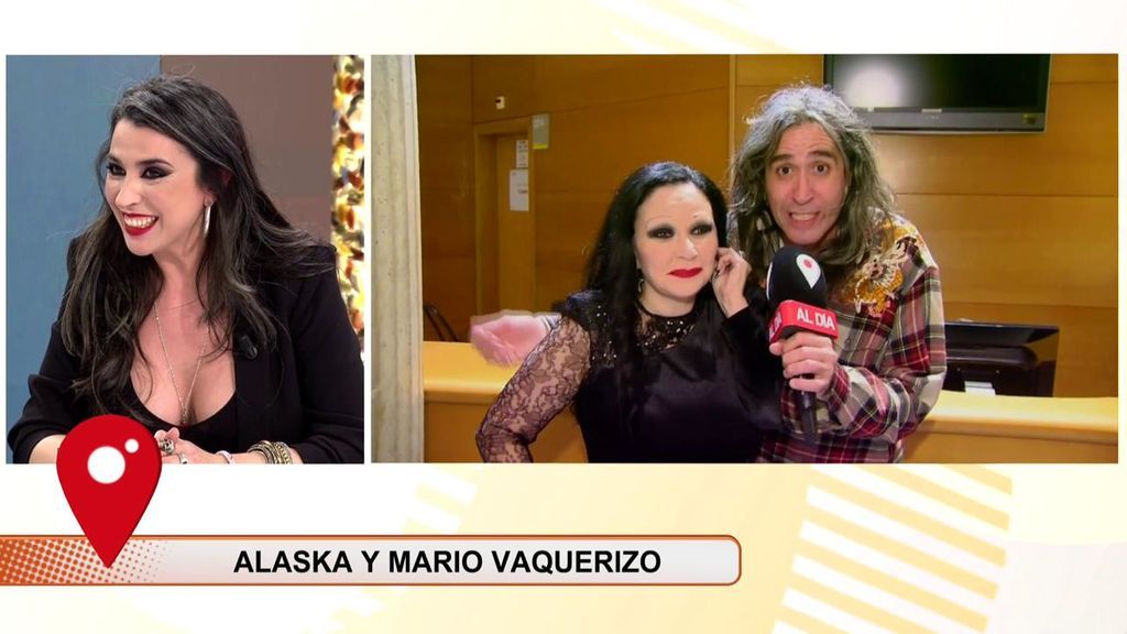 Alaska y Mario sorprenden a Marta Vaquerizo en el estreno de ‘Cuatro al día’