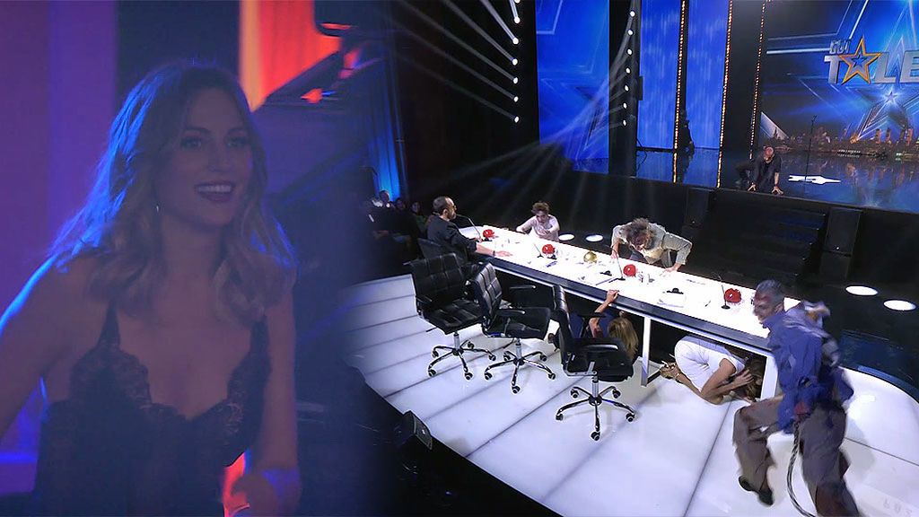 Edurne sale por patas ante ‘el ataque de los zombies’: “Me cago, me da mucho miedo”