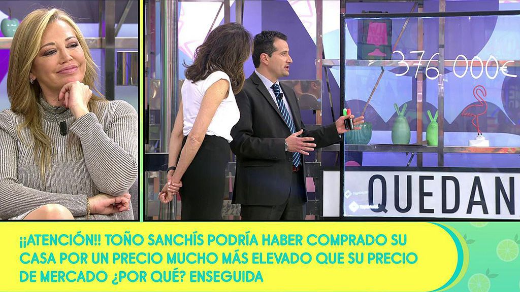 Tras la subasta, el precio total que se pagará por la casa de Toño Sanchís será de unos 600.000€