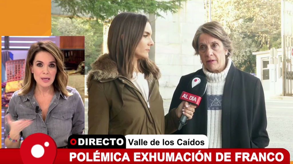 Carme Chaparro se enfrenta por primera vez a Pilar Gutiérrez: "¿Franco no era un dictador?"