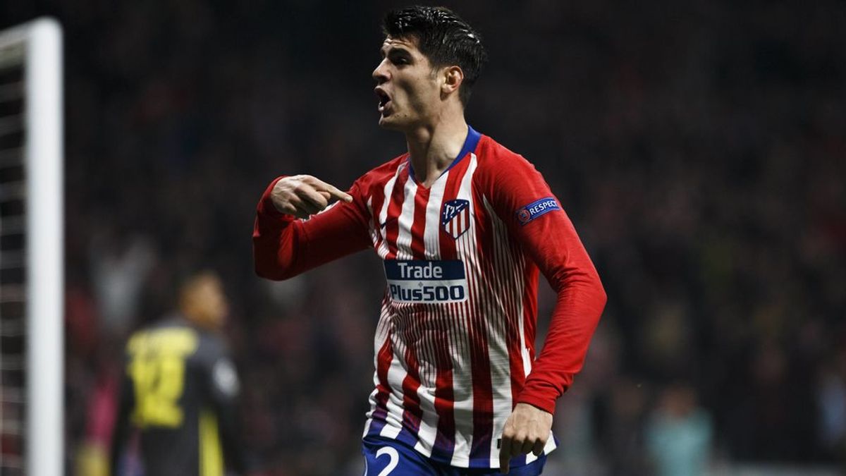Morata y ¿su perdón al fondo sur del Metropolitano? Morata y ¿su perdón al fondo sur del Metropolitano?