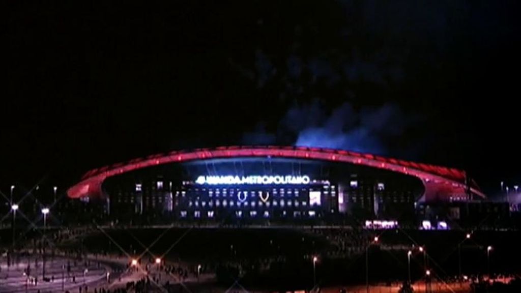 El Metropolitano vive su primera gran noche de Champions ante la Juventus