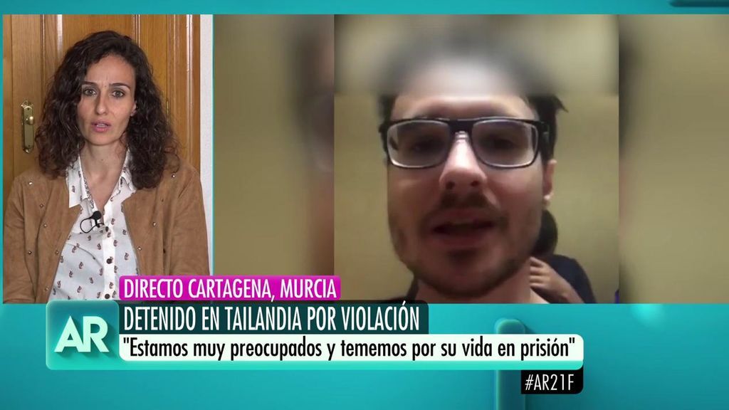 La prima del español detenido en Tailandia: “No hemos podido hablar con él, estamos muy asustados”