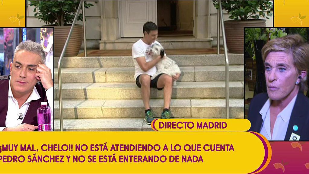 Chelo Gª Cortés se mosquea con Kiko Hernández: “Al que no le guste, que venga a hacerlo”