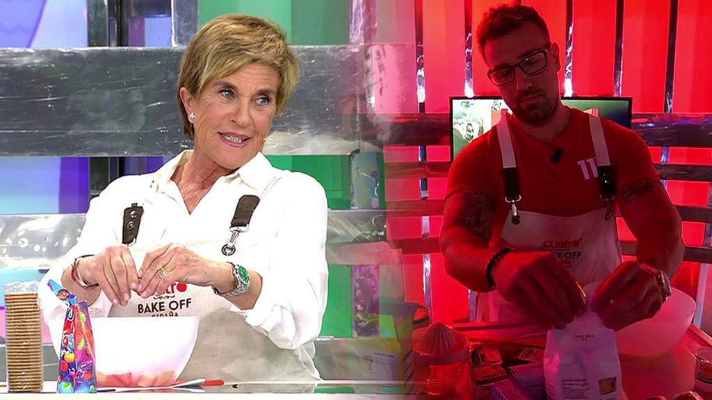 Chelo García Cortés y Rafa Mora compiten por ser el mejor repostero de ‘Sálvame’