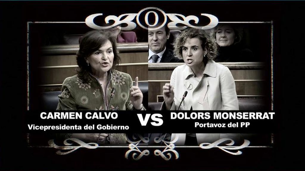 Los choques dialécticos más cómicos entre Carmen Calvo y Dolors Montserrat