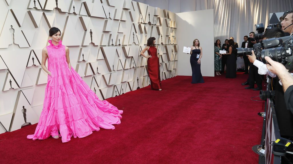 Gemma Chan llega a la gran cita del cine, los Premios Oscars 2019
