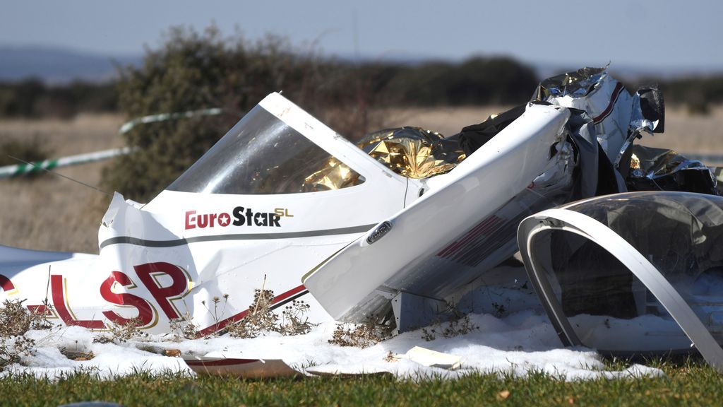 Investigan las causas del accidente aéreo en Segovia en el que murieron dos personas