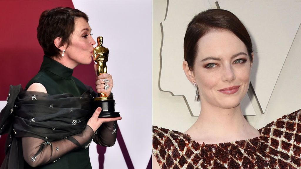 Emma Stone llorando de emoción por Olivia Colman es el momentazo de los Oscar según los tuiteros