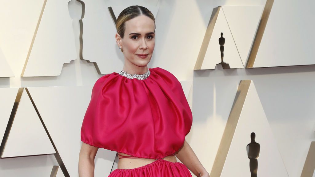 La actriz Sarah Paulson acude a la 91 edición de los Premios Oscars