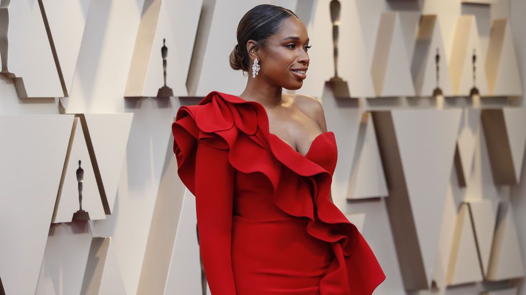 Jennifer Hudson llega a la alfombra roja de los Premios Oscars 2019