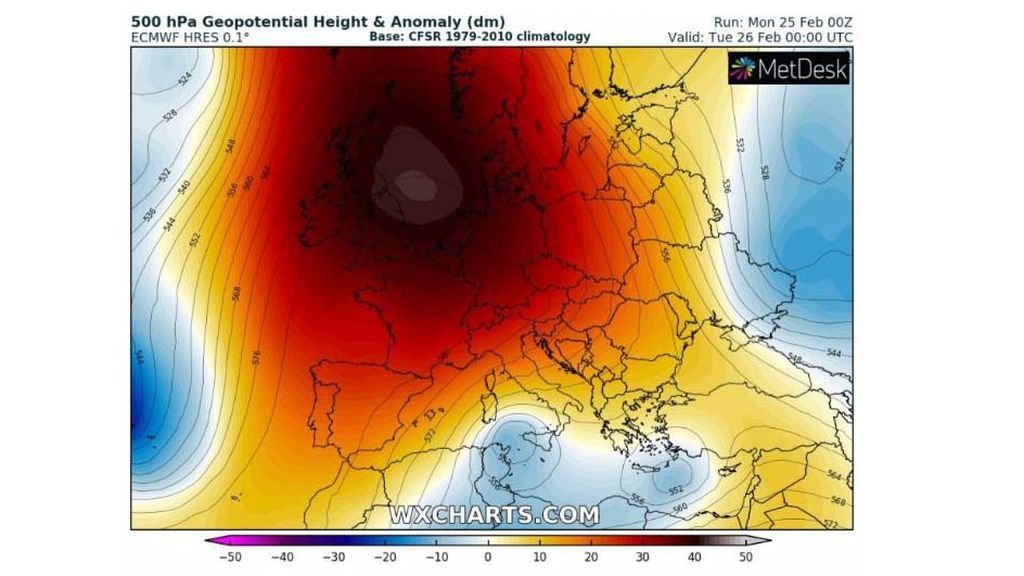 anticiclon europa