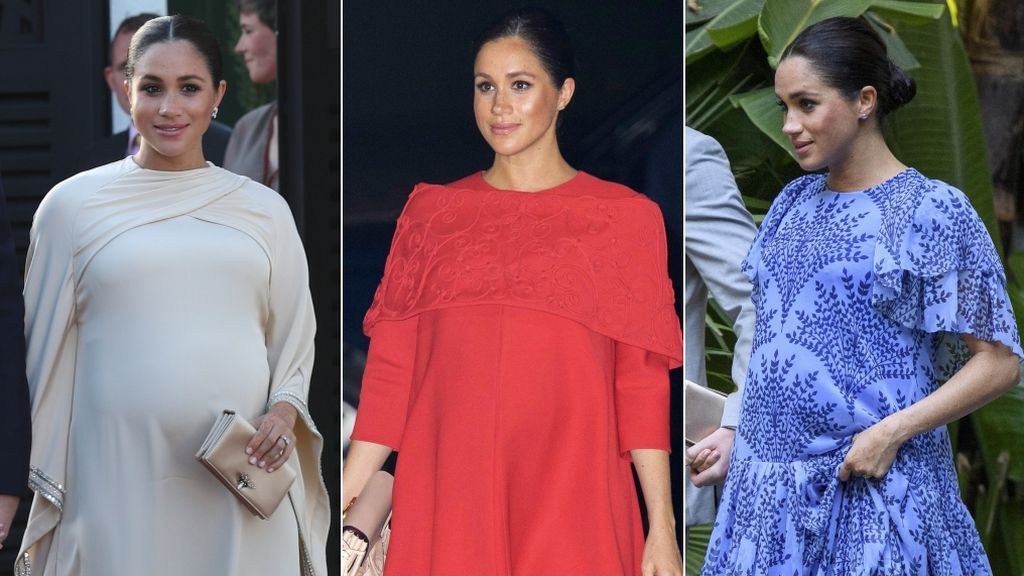 5 días, 5 looks: Los diseños premamá que Meghan Markle ha lucido durante su estancia en Marruecos