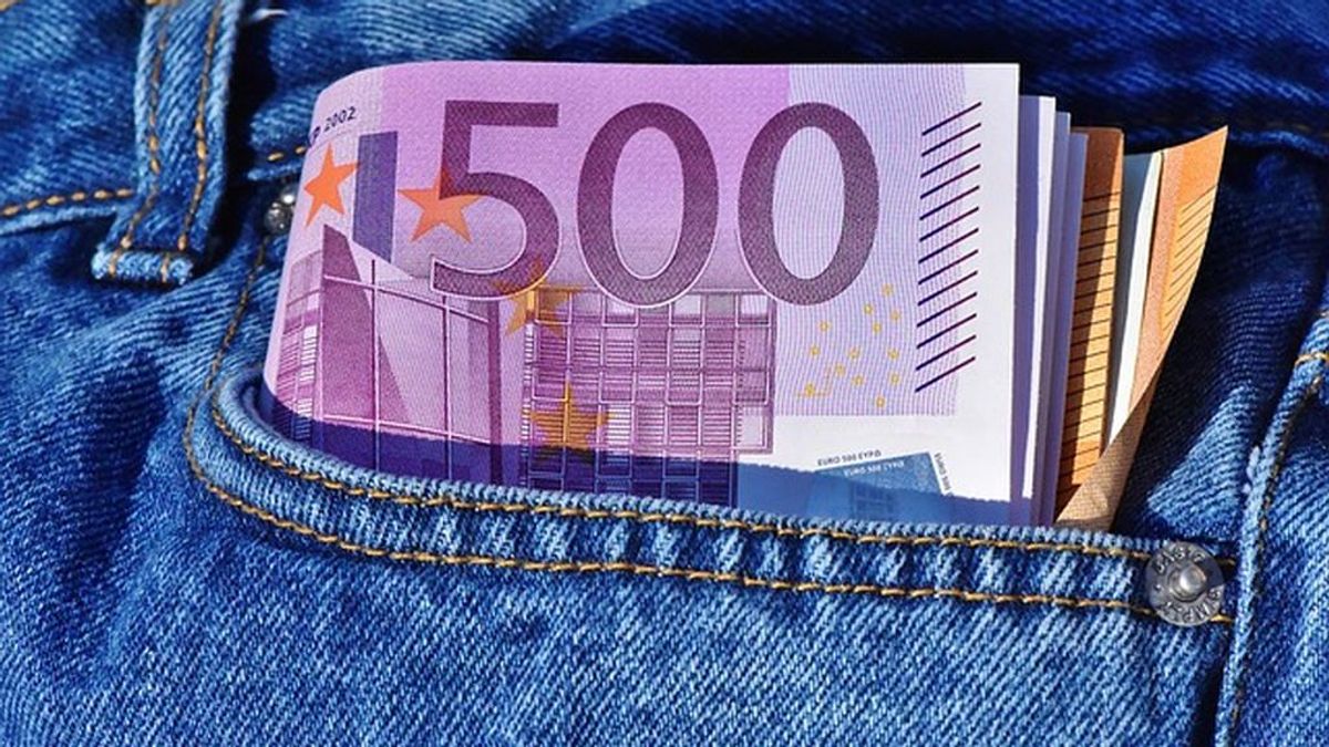 El número de billetes de 500 euros en España, los mismos que hace 16 años