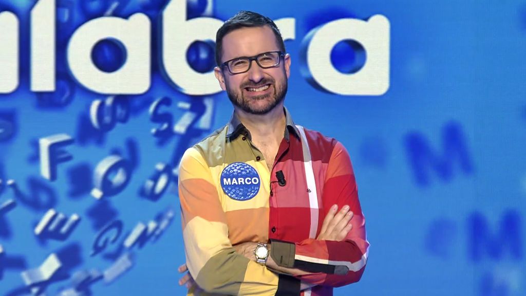 Marco se queda sin la silla azul y deja el programa con una sonrisa