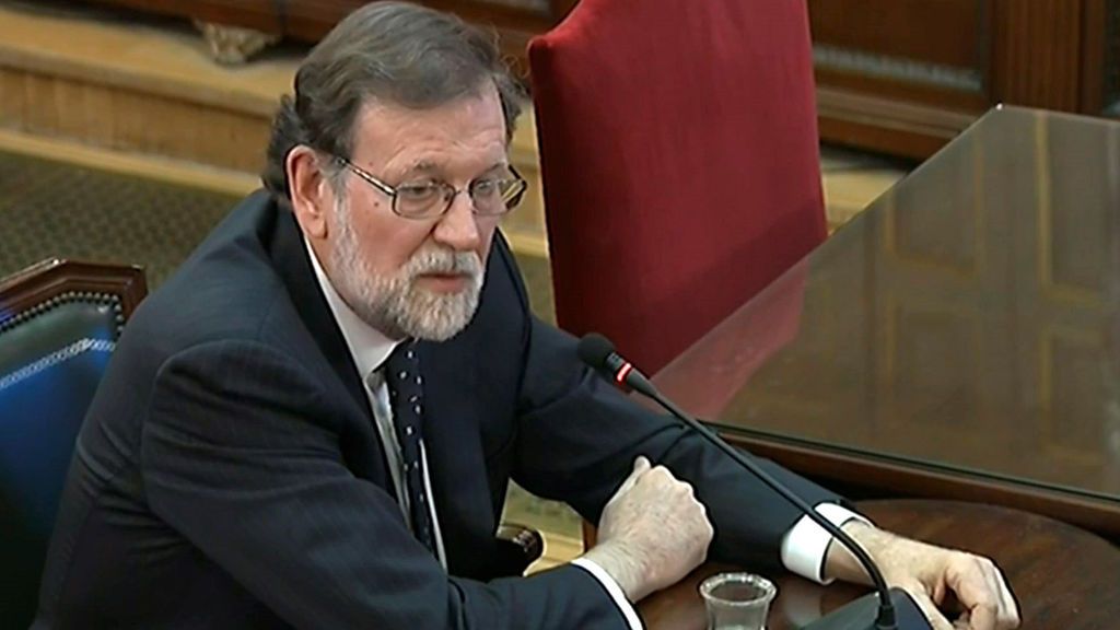 Rajoy, en el juicio del procés: "Ningún presidente puede aceptar la liquidación de la soberanía nacional"