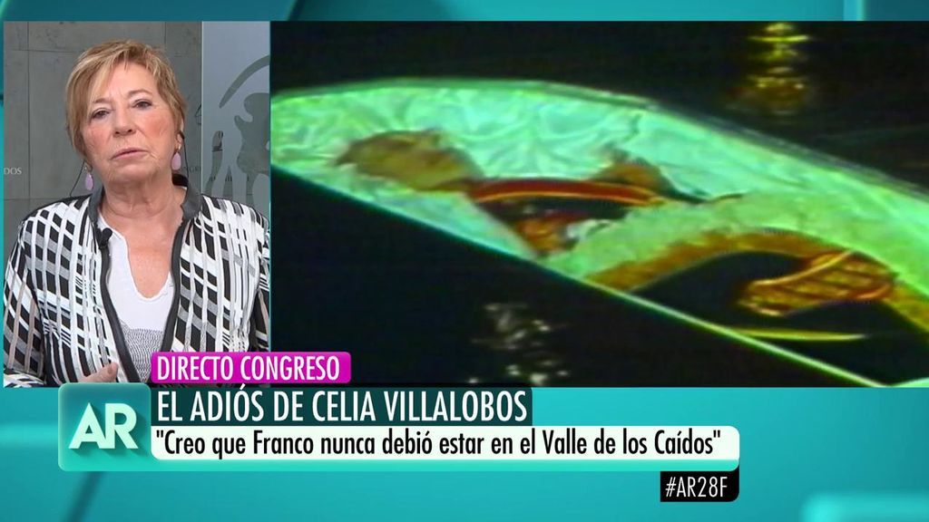 Celia Villalobos: “El Gobierno ha cabreado a todos con el tema de Franco y al final no ha hecho nada”