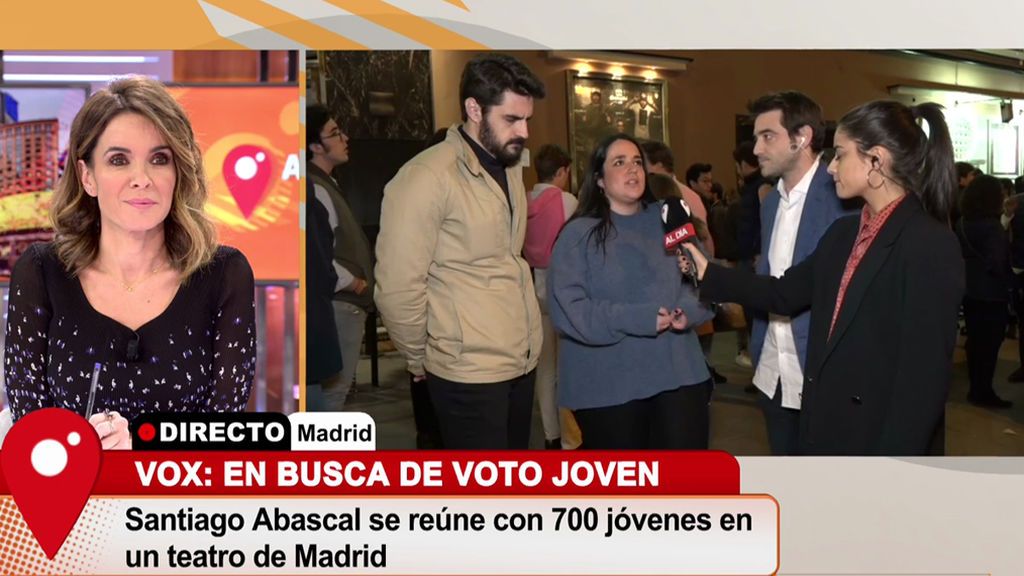 La pregunta de Carme Chaparro que ha cuestionado el discurso de una simpatizante de VOX