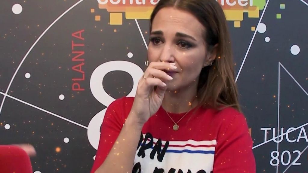 Paula Echevarría se emociona en su primer acto público con Miguel Torres