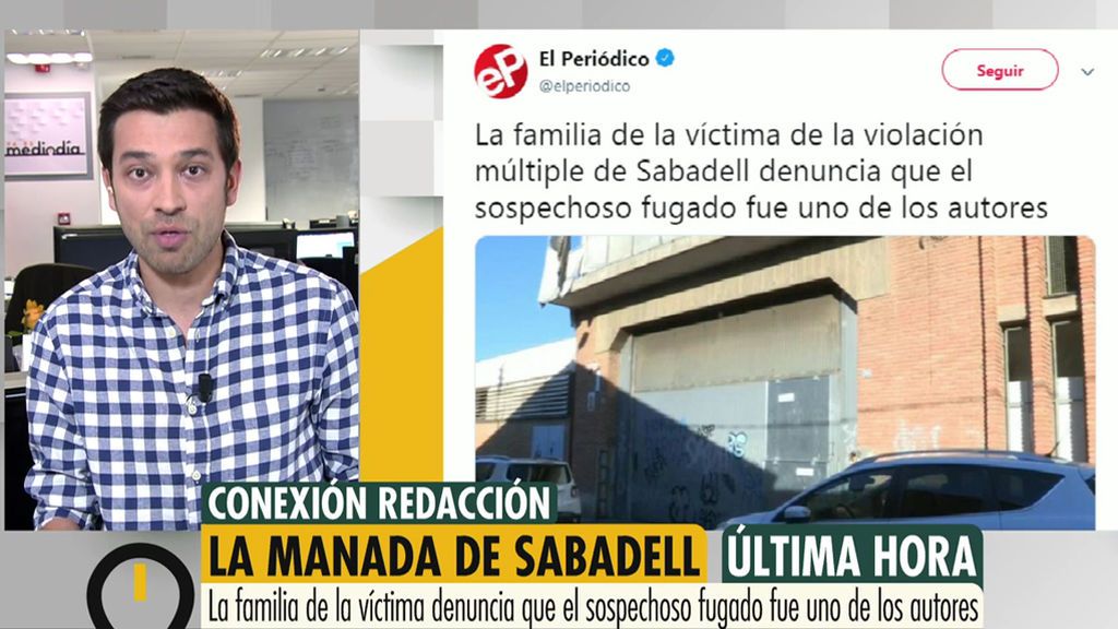 Los padres de la víctima de ‘La manada de Sabadell’, indignados por la fuga de uno de los presuntos autores