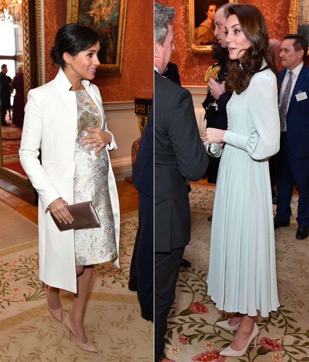 Meghan Markle y Kate Middleton, estilos opuestos en el aniversario  de la investidura del Príncipe de Gales