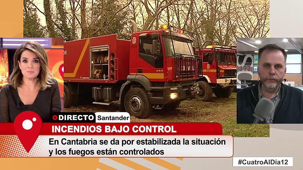 El director General de Medio Natural en Cantabria alerta sobre los incendios: “Esperamos lo peor para lo que queda de día”