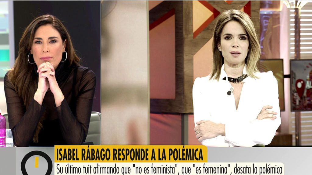 Isabel Rábago contesta a Carme Chaparro: “Para mí, el feminismo no es señalar a una compañera”