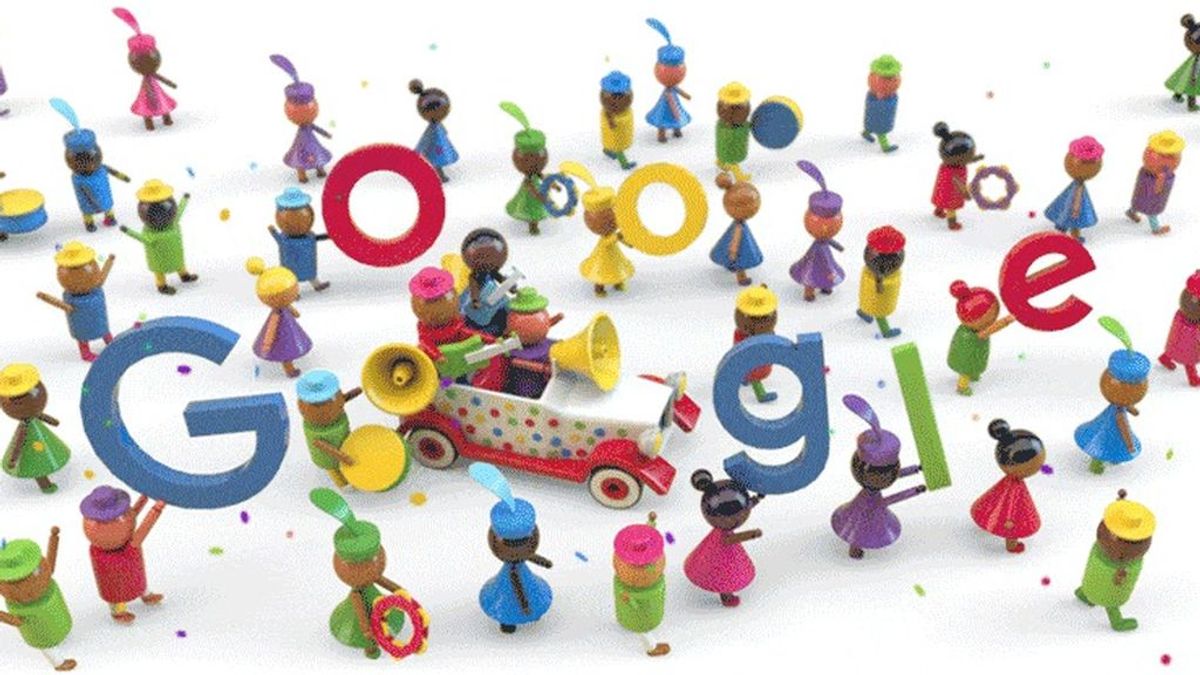 Google se disfraza por Carnaval con un 'doodle'