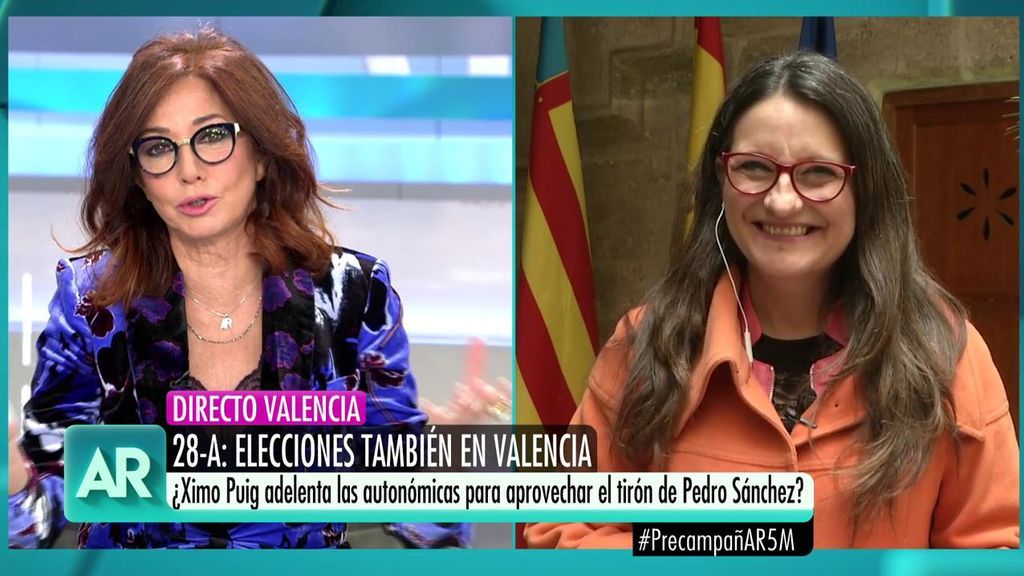 Mónica Oltra: “Me enteré del adelanto de las autonómicas por la prensa”