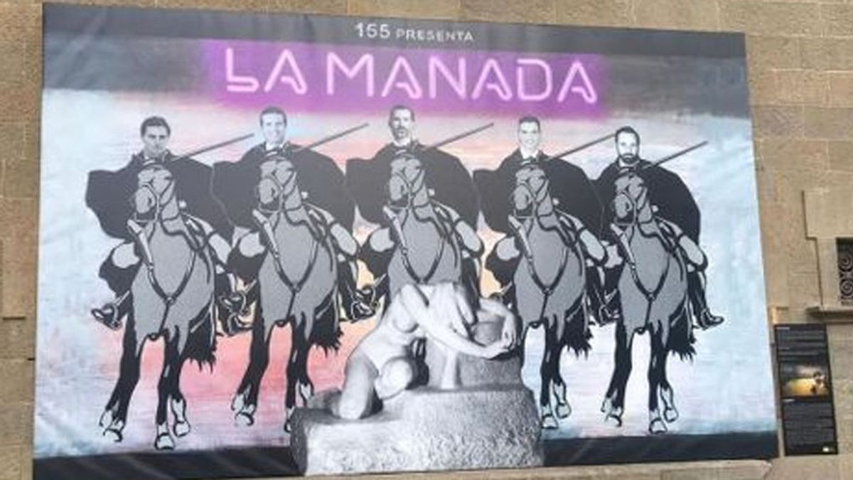 El cartel de La Manada de Olot, ¿es arte o una falta de respeto?