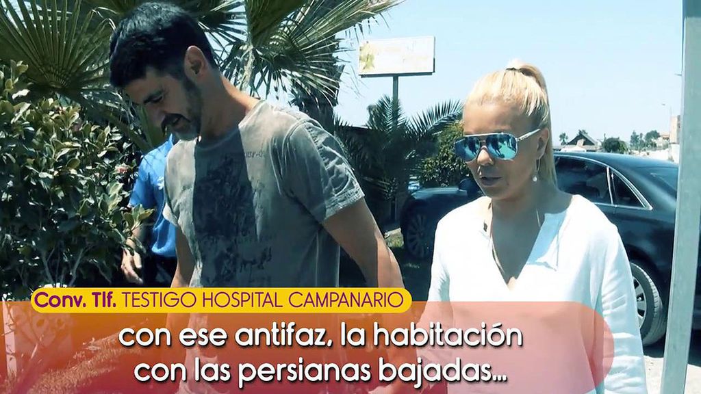 Un testigo del hospital donde Campanario está ingresada: “Estaba con un antifaz, a oscuras y bastante mal”