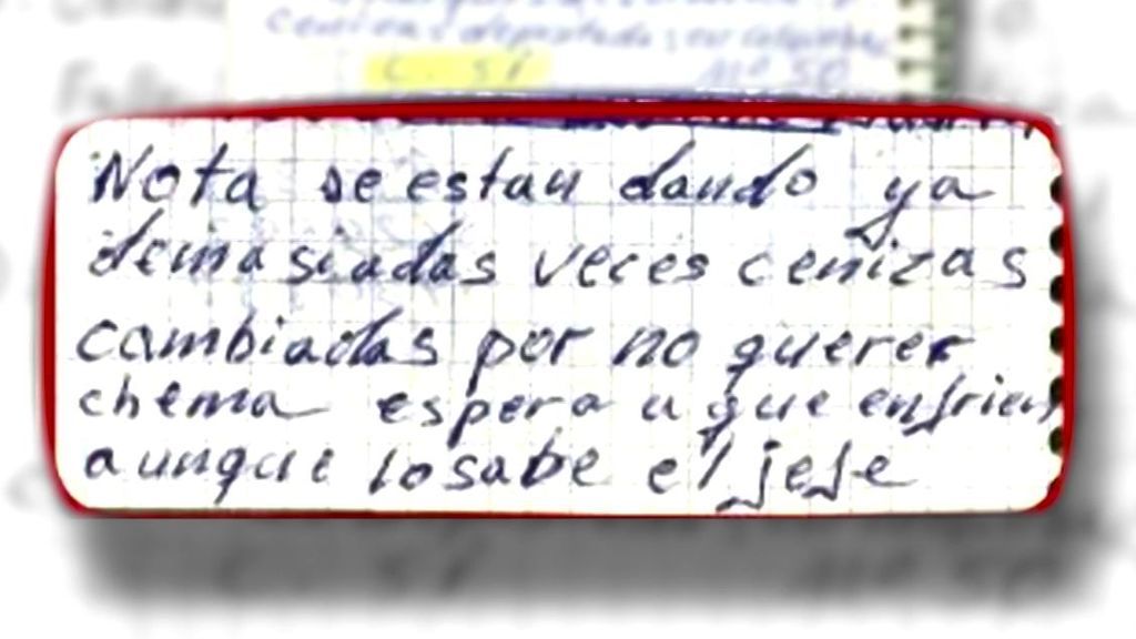 cenizas cambiadas