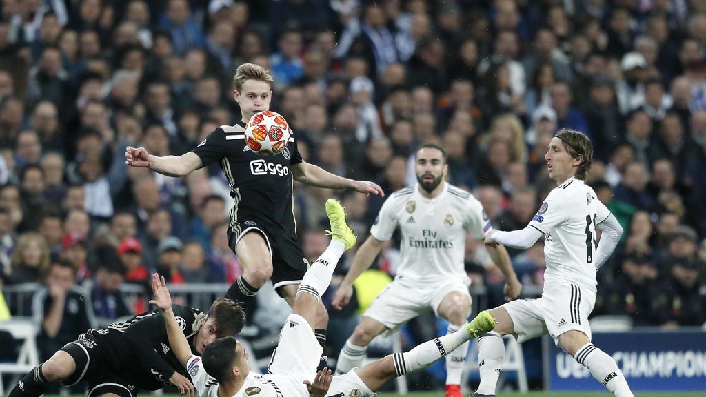 El Real Madrid cae eliminado de la Champions ante el Ajax