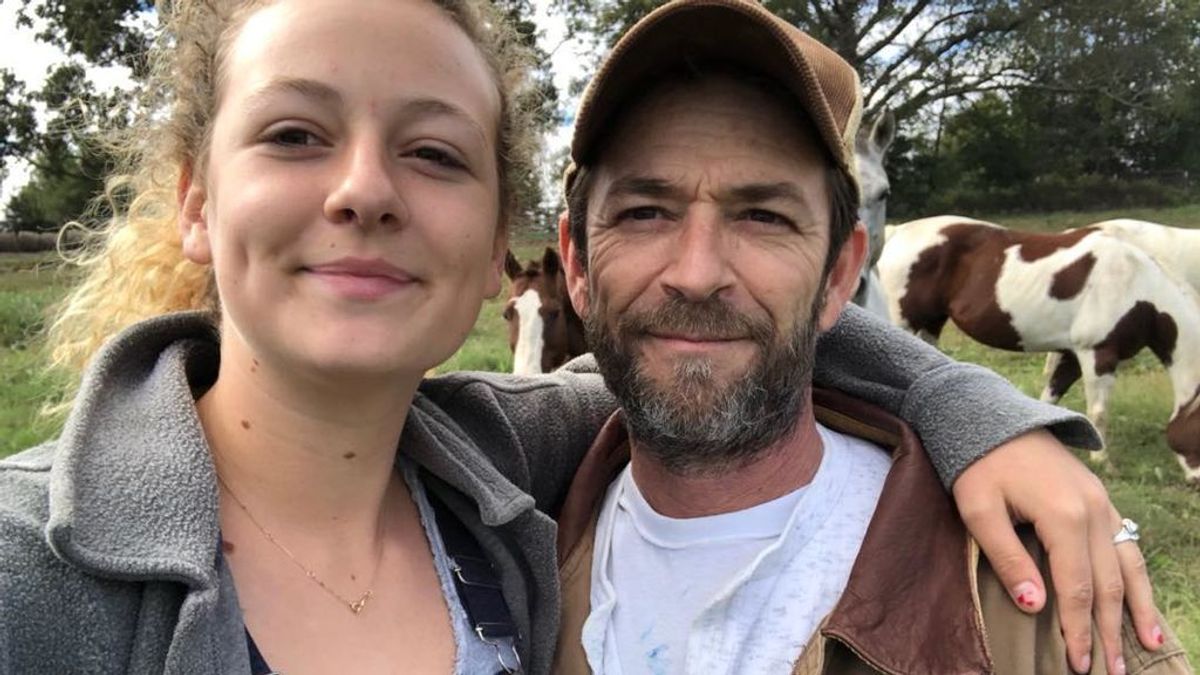 La hija de Luke Perry agradece todo el apoyo que ha recibido tras la muerte de su padre