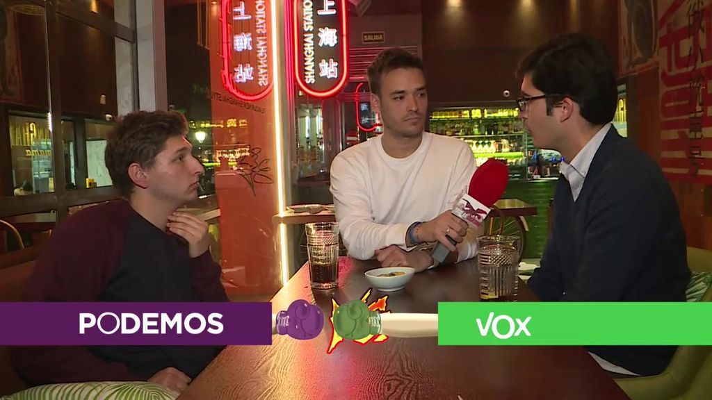 Segundo asalto entre un votante de Vox y otro de Podemos: Su pronóstico para las elecciones