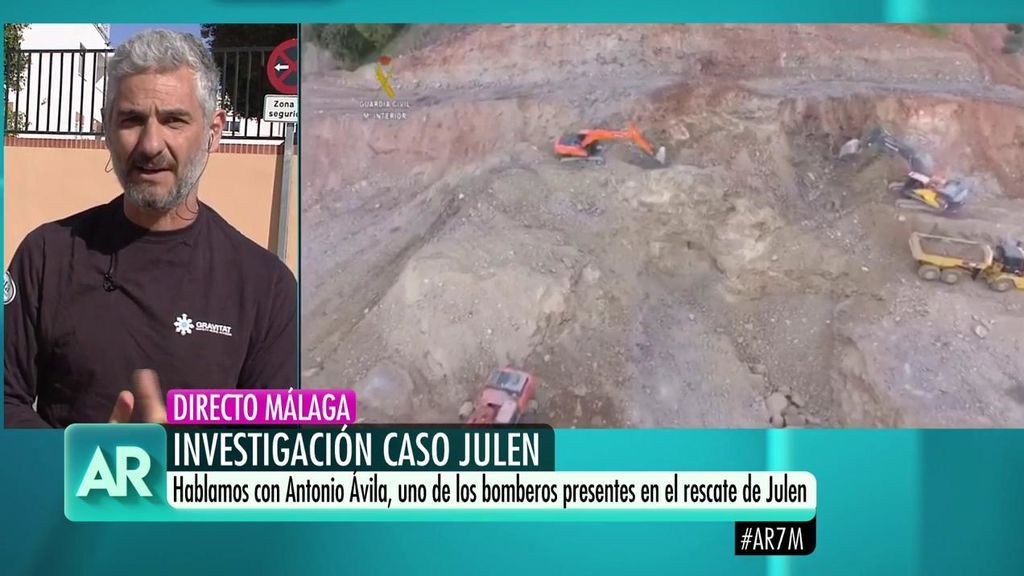 Antonio Ávila, bombero en el rescate de Julen: “No nos hemos visto respaldados por nadie”