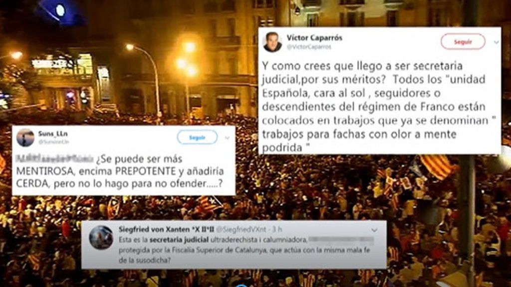 Denuncian la situación que sufre Montserrat del Toro, radicales independentistas han desplegado una campaña contra ella
