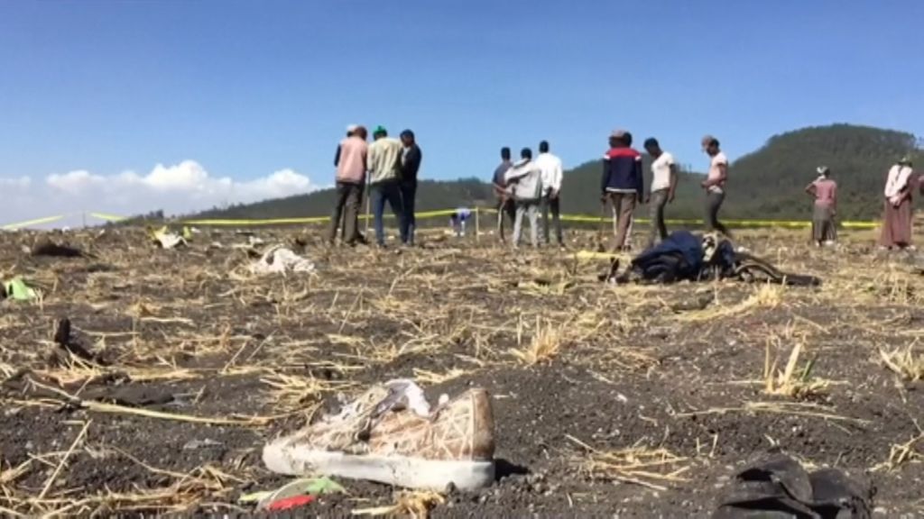 Dos españoles entre los 157 fallecidos en el accidente de avión en Etiopía