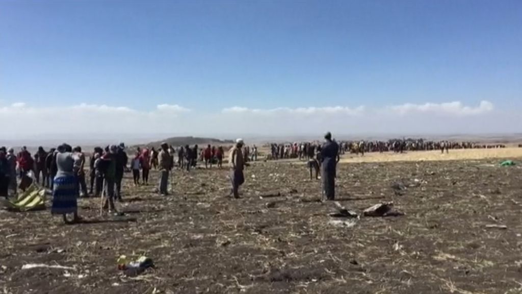 Dos españoles entre los fallecidos en el accidente de avión en Etiopía