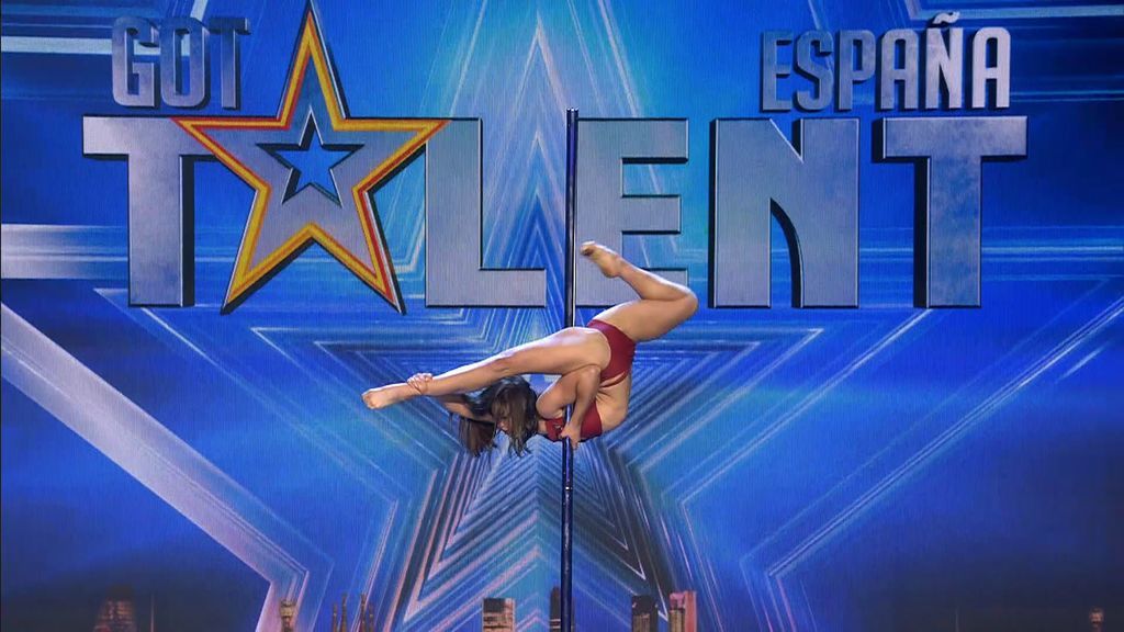 Risto califica el número de pole dance de Polina como “el mejor de ‘Got Talent" y Paz intenta imitarla