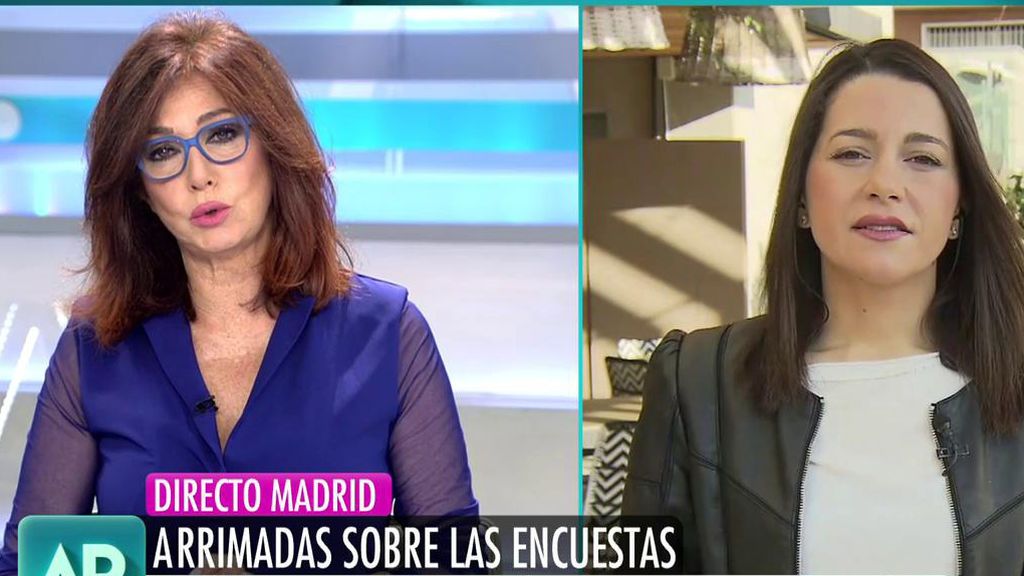 Inés Arrimadas: “Sánchez es capaz de cualquier cosa para estar en Moncloa”