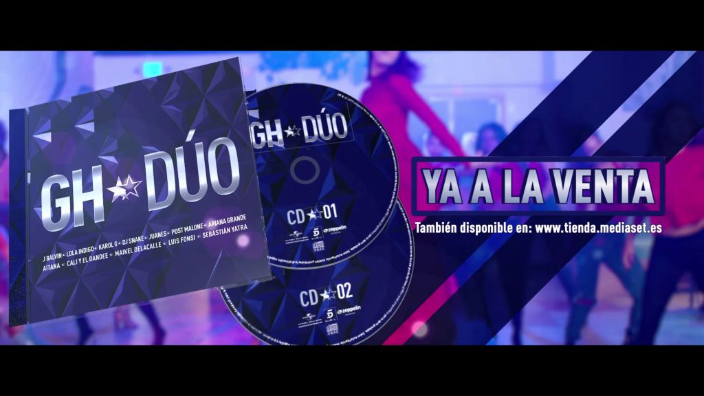 Disfruta ya de las canciones de GH DÚO con el doble CD del programa